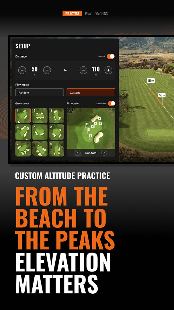 Altitude practice digital signage portrait