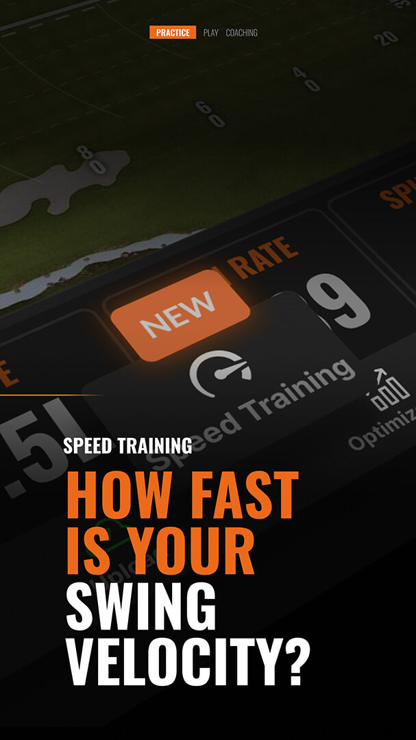 Speed Training digital signage portrait